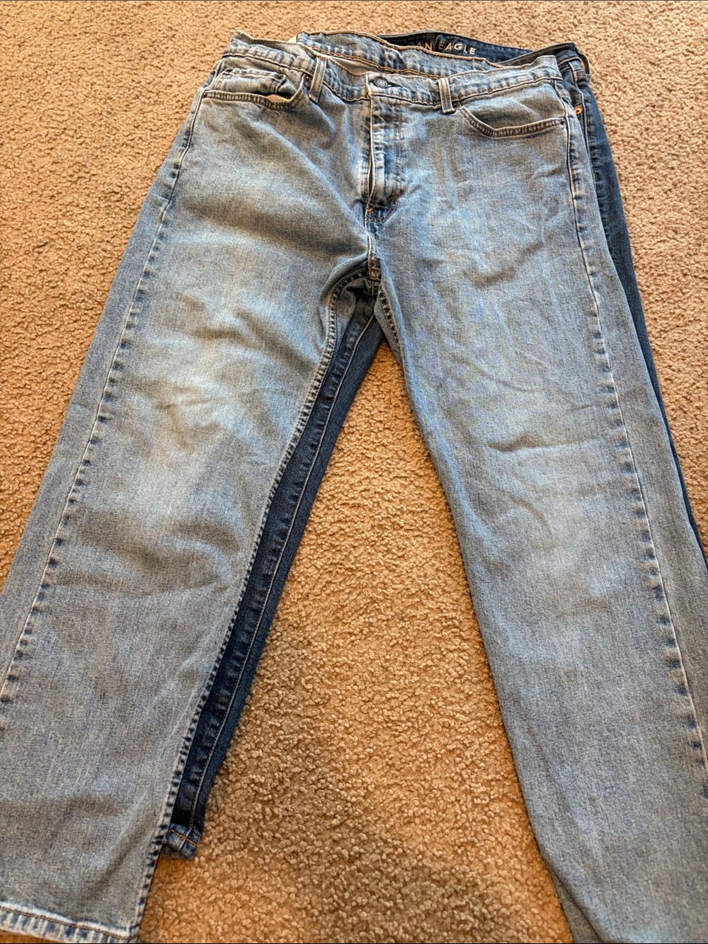 B71 Levi’s Style 505 Light Blue Jeans, 38X30